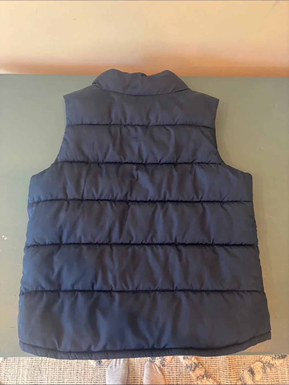 GAP Kids Navy Quilted Puffer Vest